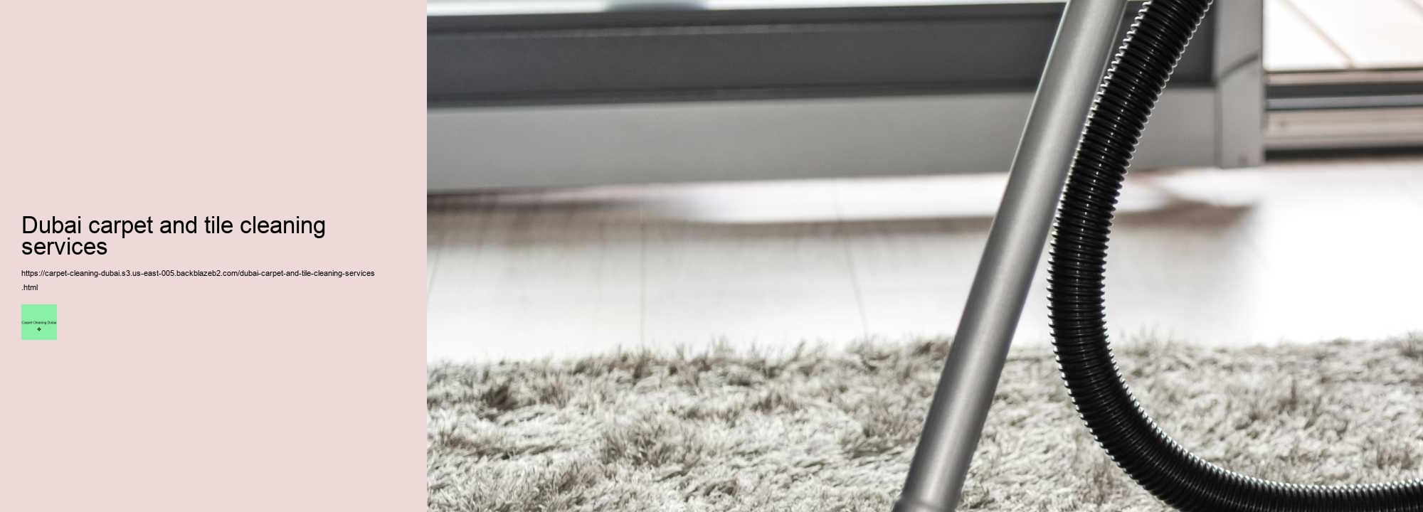 Discover How to Refresh Your Home with Expert Carpet Cleaning in Dubai